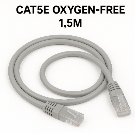 PATCH CORD – CAT5E OXYGEN-FREE 1.5M