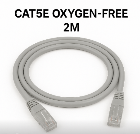 PATCH CORD – CAT5E OXYGEN-FREE 2M