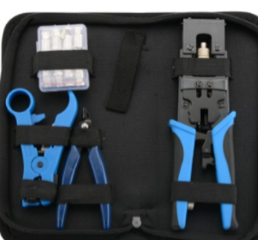 Coaxial squeeze pliers tool set