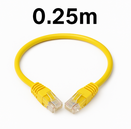 PATCH CORD – CAT6 CCA 0.25M