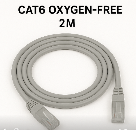 PATCH CORD – CAT6 OXYGEN-FREE 2M